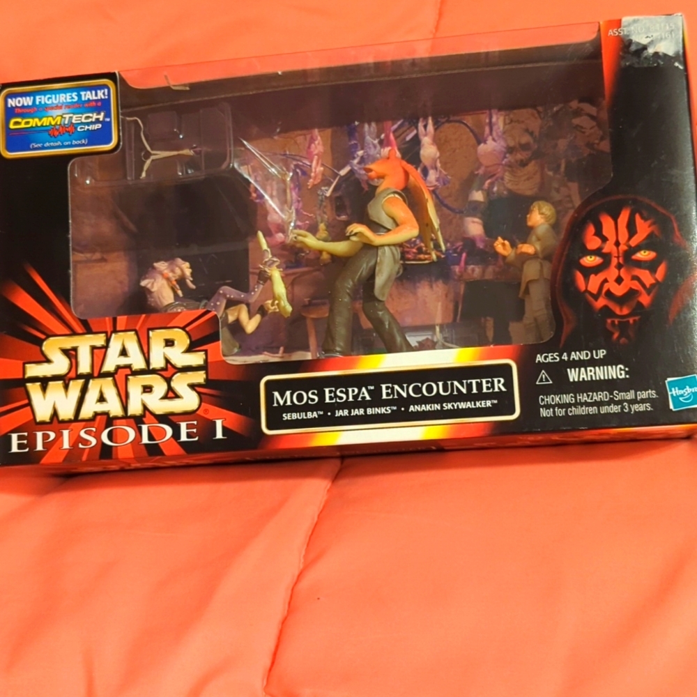 Star Wars Episode 1.  Mos Espa Encounter. Vintage. SALE. New Never Opened